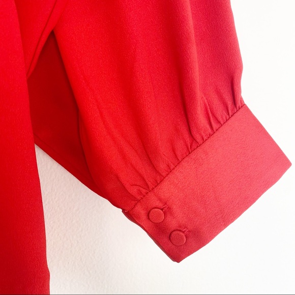 J.Crew keyhole V-neck top - Picture 6 of 7